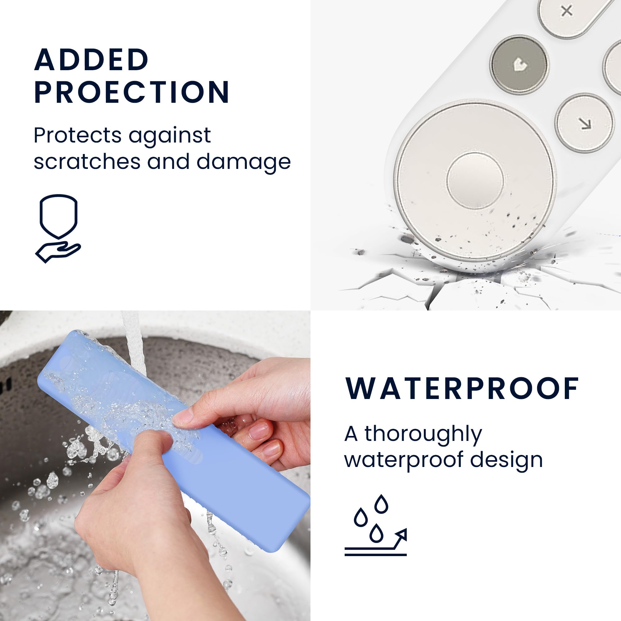 Amazon | kwmobile 保護ケース Google TV Streamer 4K対応 リモコン